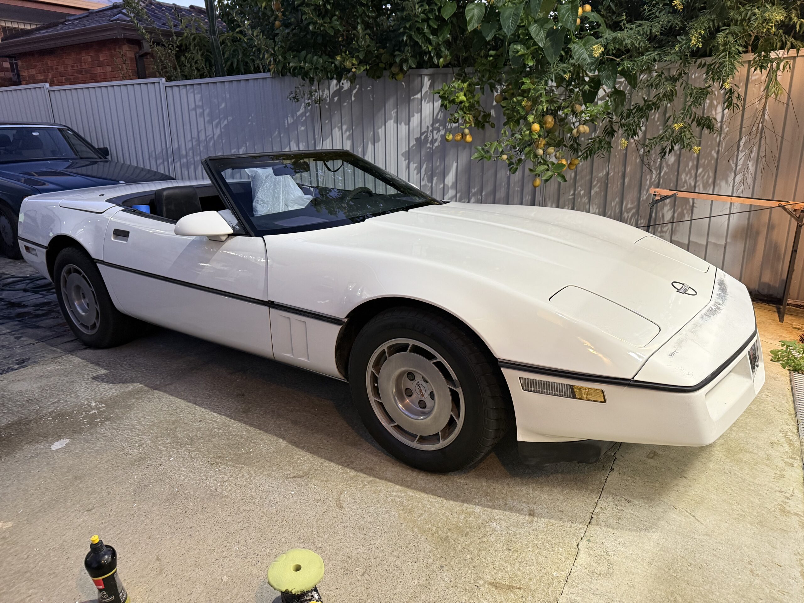 Little Red (White) Corvette